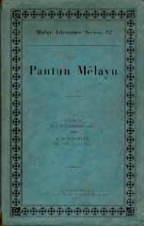 Malay pantuns compiled by R J Wilkinson